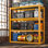 Étagère de garage robuste à 4 niveaux Lytarra, tablettes de rangement réglables de l 40 po pour la cuisine de garage