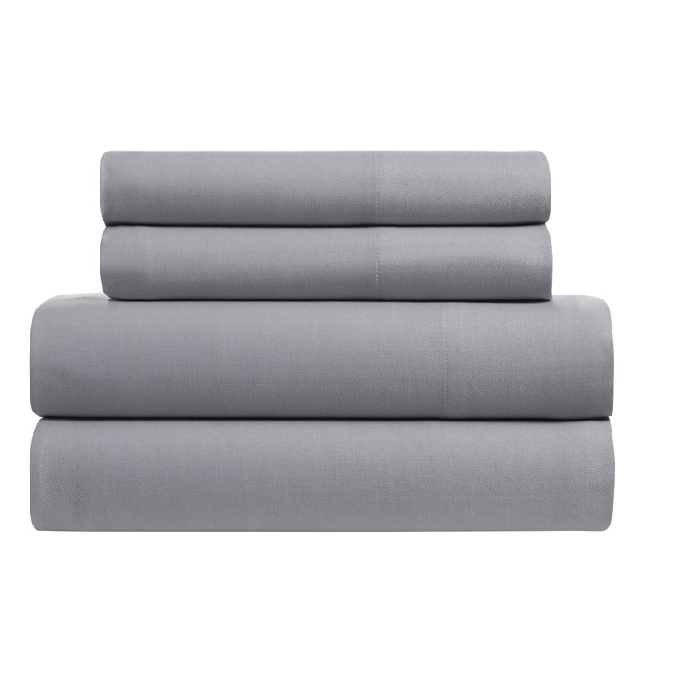 4 Piece 100% Cotton Guest Room Sheet Set Case Pack