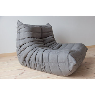 Skegness 86.36Cm Wide Tufted Velvet Lounge Chair by Trule