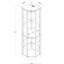 Vitrine ajustable Cargile-121148366