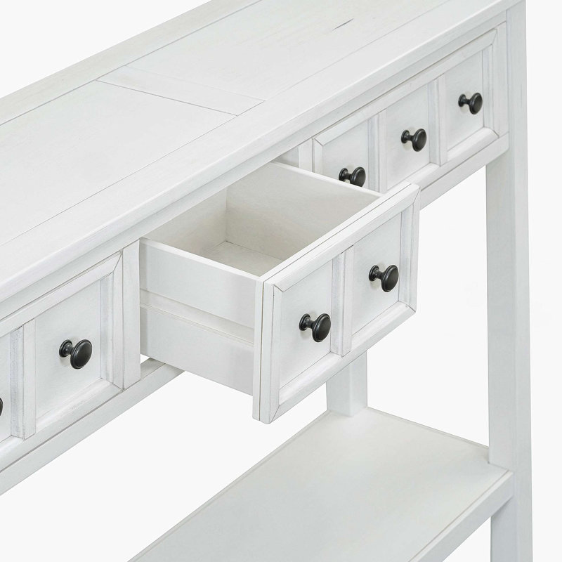 Console Rustic, Blanc
