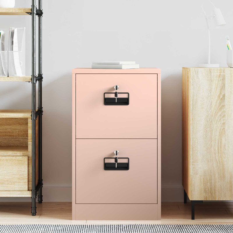 Storage Cabinet, Pink