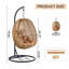 Balancelle avec support Charlie-Jade Egg-648300617