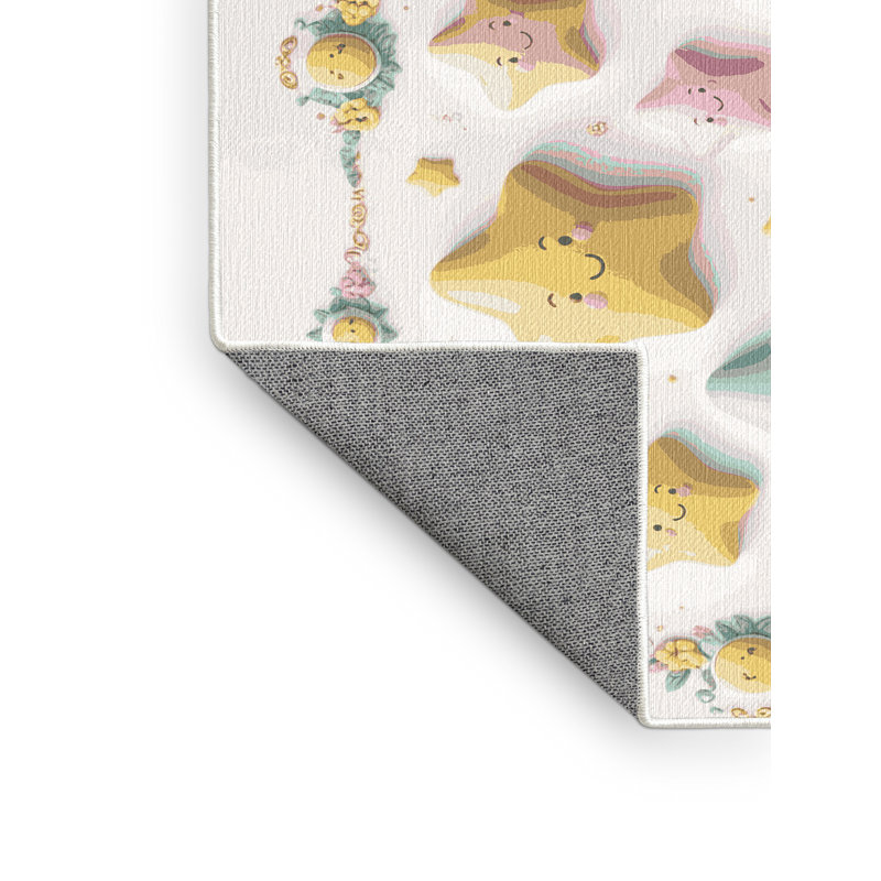 Tapis lavable pour enfant Dakota Fields Sky Clouds_Sky042, Rectangulaire 8 pi x 12 pi