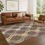 Tapis Mid-Century moderne lavable à la machine intérieur / extérieur Chantille ACN2326-1528774942