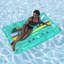 H2OGO! Flotteur de piscine Retro Beats - 68,5 po x 46 po, conception de cassettes de musique bleu sarcelle
