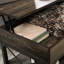 Table basse à plateau relevable