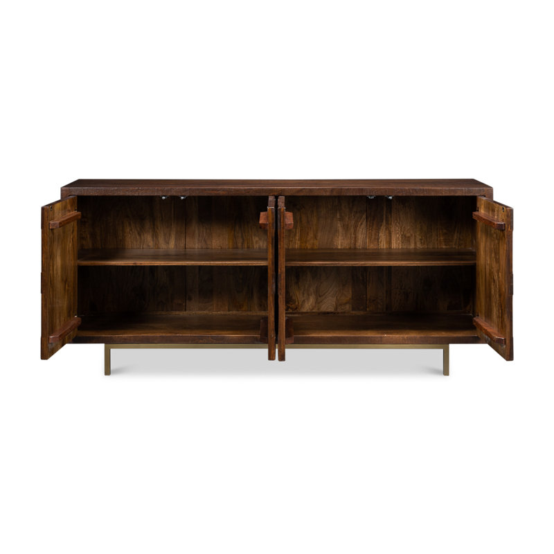 Griglia 80'' W Solid Wood Sideboard