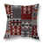 Patchwork rouge / gris