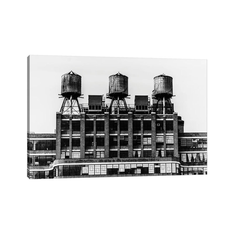 Triple Play by David Gardiner - Wrapped Canvas Gallery-Wrapped Canvas Giclée, 26cm H x 40cm W x 1.9cm D, Grey