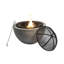 Round Polyresin Wood Burning Smokeless