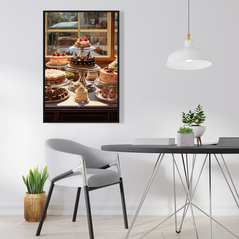 Feast - Toile pour cuisine décorative avec cadre de cuisine | Reproduction d'art