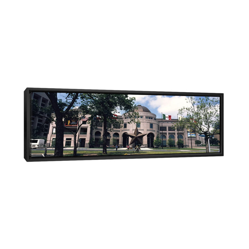« facade d’un bâtiment, musée de l’état de l’état du texas, austin, texas, états-unis », impression sur toile tendue