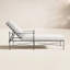 Lucier 80'' Long Reclining Single Chaise Sunbwith Cushions-39267498