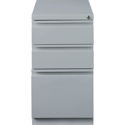 Pabel 20" Bbf Mobile Pedestal File-Charcoal