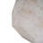 Outdoor/Indoor Lightweight Concrete Side Table,Hexagonal Round Travertine Accent Table