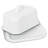 18.5cm x 10cm White Enamel Butter Dish - By Argon Tableware-94225079