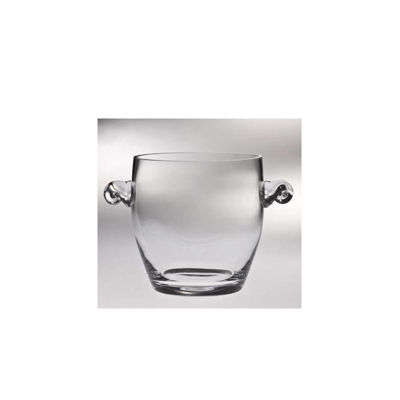 Craignamaddy Glass Ice Bucket, 7.88" H x 10.75" W x 8" D