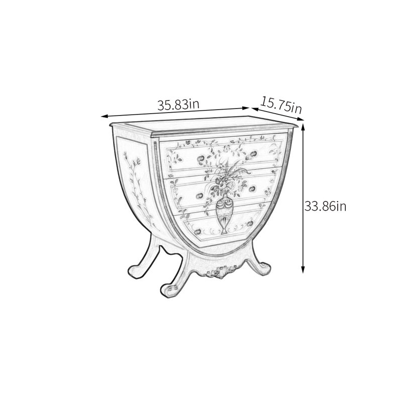Commode décorative Takarah