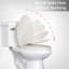 Siège de toilette rond, siège de toilette à dégagement rapide et fixation rapide, siège de toilette en plastique à fermeture en douceur-103035825