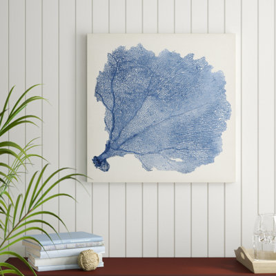 Sea Fan V - Wrapped Canvas Print