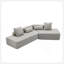 Canapé modulaire nuage minimaliste de 128 po, canapé moderne, 4 places, sans assemblage, canapé modulaire à deux places, tissu en peluche, tissu d'ameublement anti-froissement-482554327