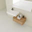 Meuble-lavabo de 30 pouces avec lavabo en résine