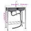 Belfry Kitchen 420mm W Single Bowl Steel Freestanding Kitchen Sink