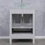 Ensemble de meuble-lavabo simple 24 po avec lavabo vasque, robinet et drain-939466351