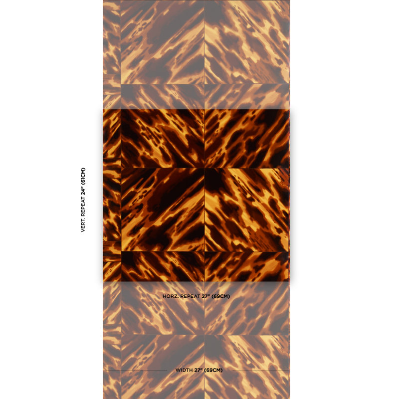 Papier peint Schumacher x Celerie Kemble, Naturel