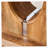 Modern Minimalist Wood-Tone MDF Coffee Table Set (Square + Rectangular)Wood colour