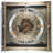 THE GEARS CLOCK Wall Clock with Real Moving Gears LU-LI_ 32 in Square BRONZE-ANTIQUE