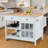 Loganton Solid Wood Top Kitchen Island-763734064