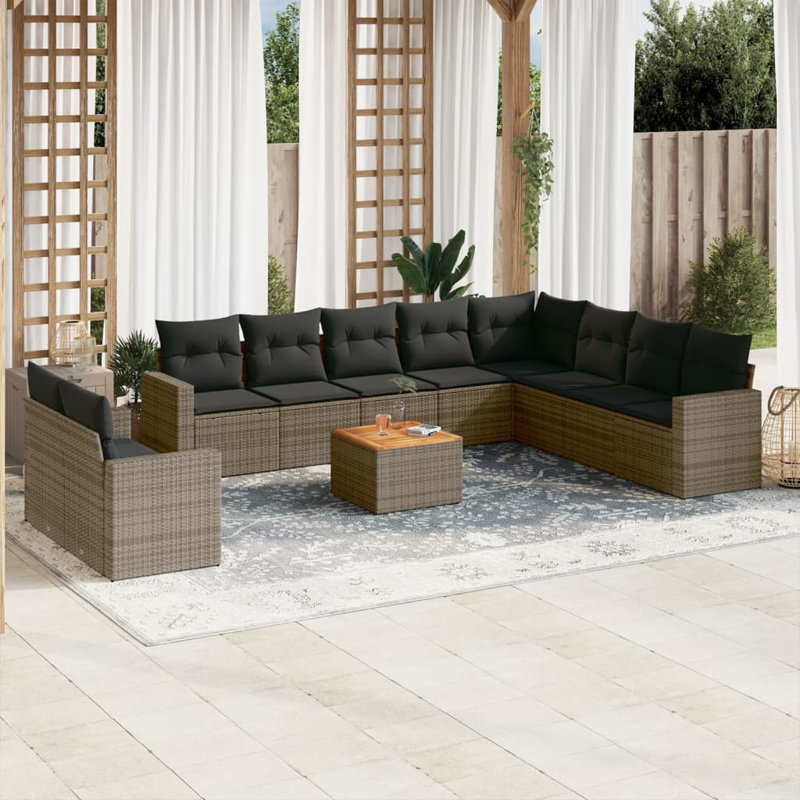 Ensemble de canapé de jardin Vidaxl