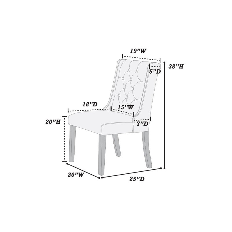 Chaise Quyenni, Blanc