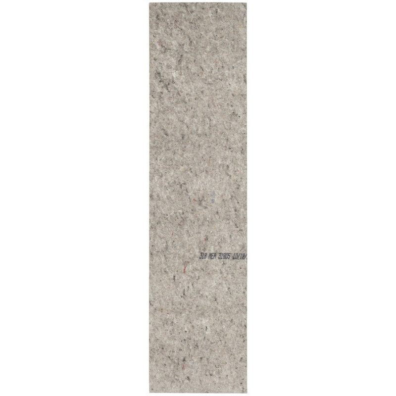 Bottorff Dual Surface 0.33" Non Slip Rug Pad, Runner 2' x 8'