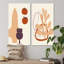 Primitive Abstract Retro Shapes IV - ensemble de 2 impressions-939335154-939335155