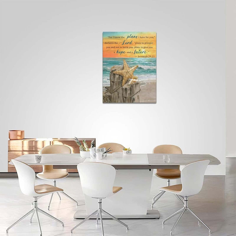 1 Piece Wrapped Canvas Wall Art