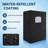 Portable Steam Sauna Tent for Home – Indoor Personal Spa with Steamer, Remote, 9 Heat Settings & Folding Chair, Black