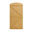 Casson Semi Braced Arch Top Strong Wooden Garden Gate-307044605