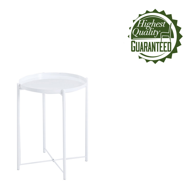 Table de bout Corkhill, Blanc