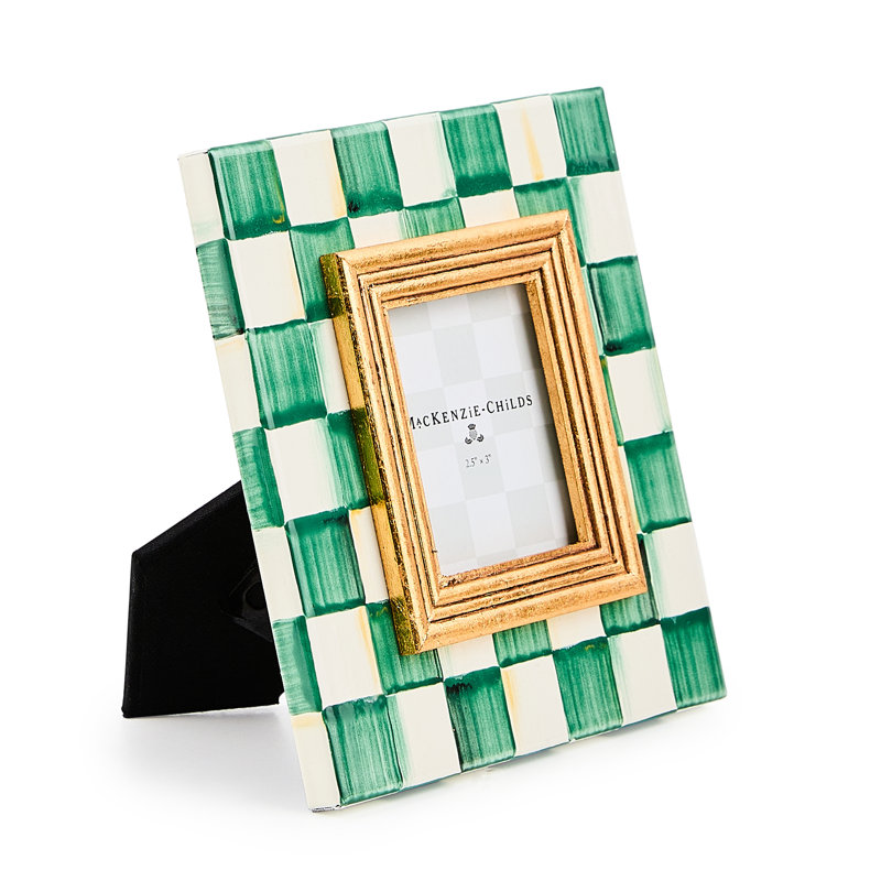 Emerald Check Frame