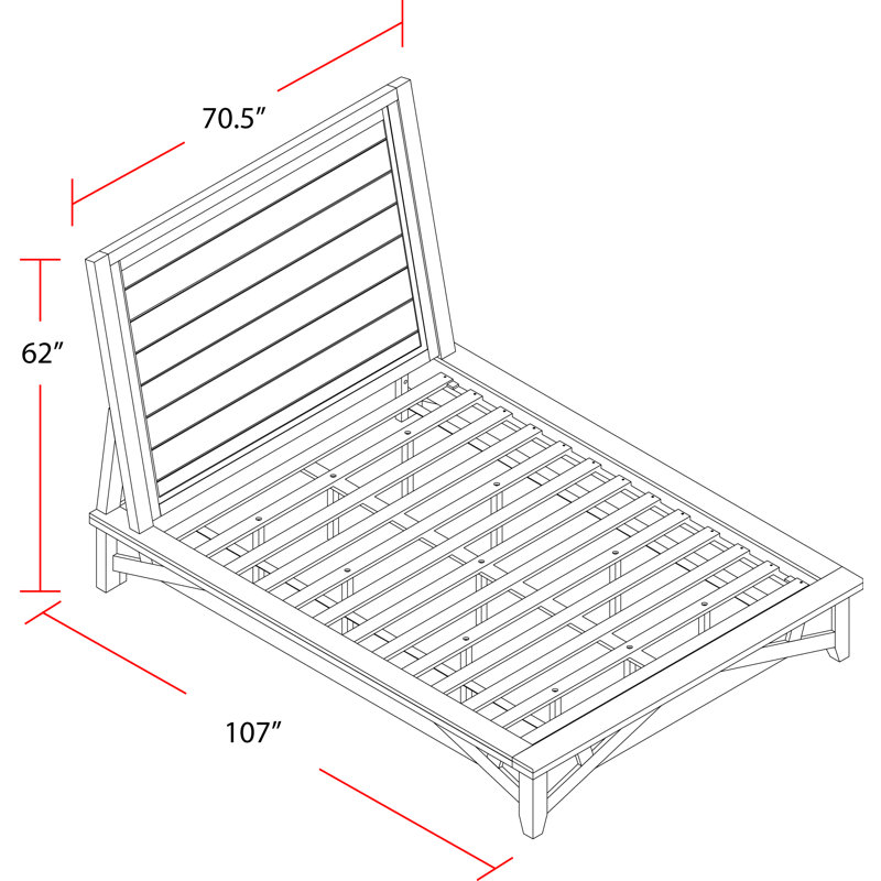 Bankhead Upholstered Platform Bed, Queen