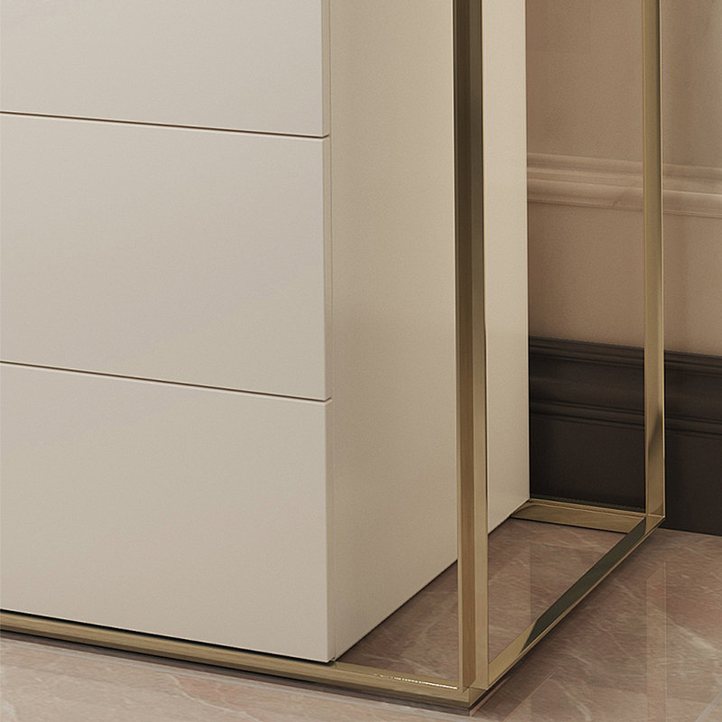 Armoire de rangement moderne et minimaliste, H 35,43 po x l 47,24 po x P 15,75 po