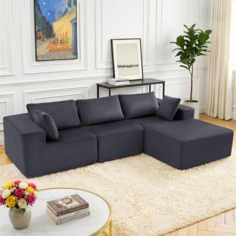 Canapé-lit futon double / double Jackelien, Mousse grise
