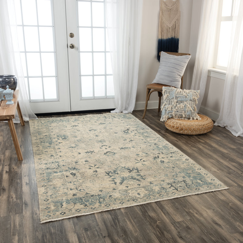 Tapis tissé à la machine Maratea, Rectangle 8 pi x 10 pi