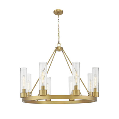 Jaiwan - 6 Light Chandelier with Shades