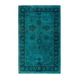 Fine Vibrance One-of-a-Kind 3' 2" X 5' 0" Hand Knotted Area Rug