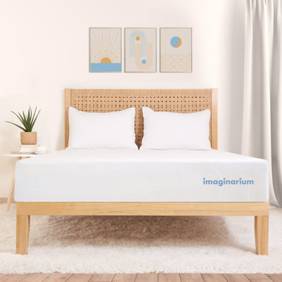 Imaginarium 10" Hybrid of Memory Foam and Coils Mattress with Antimicrobial Treated Cover, Queen