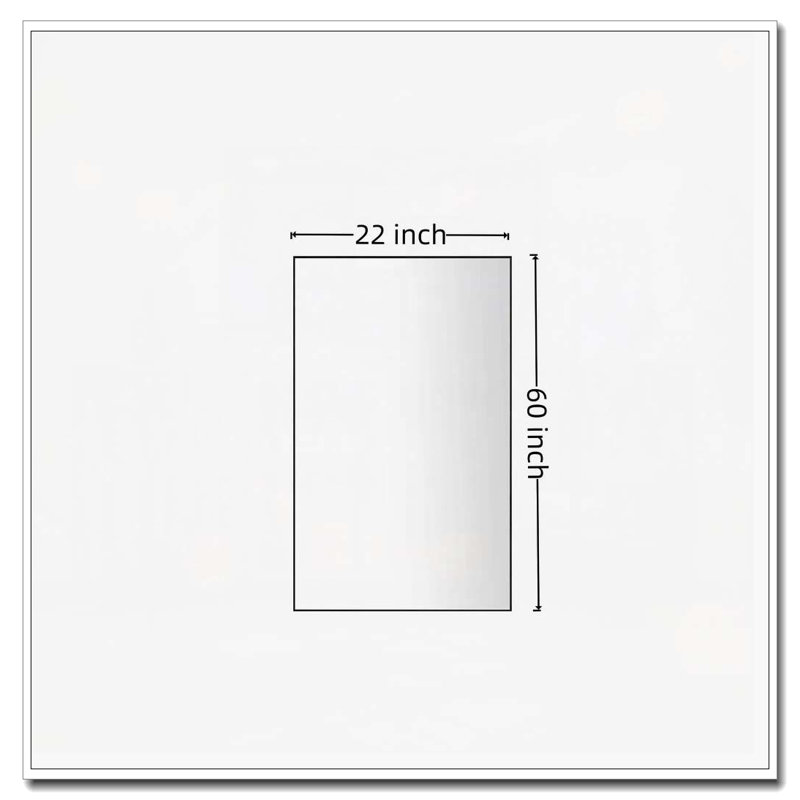 Wall Rectangle Vanity Mirror